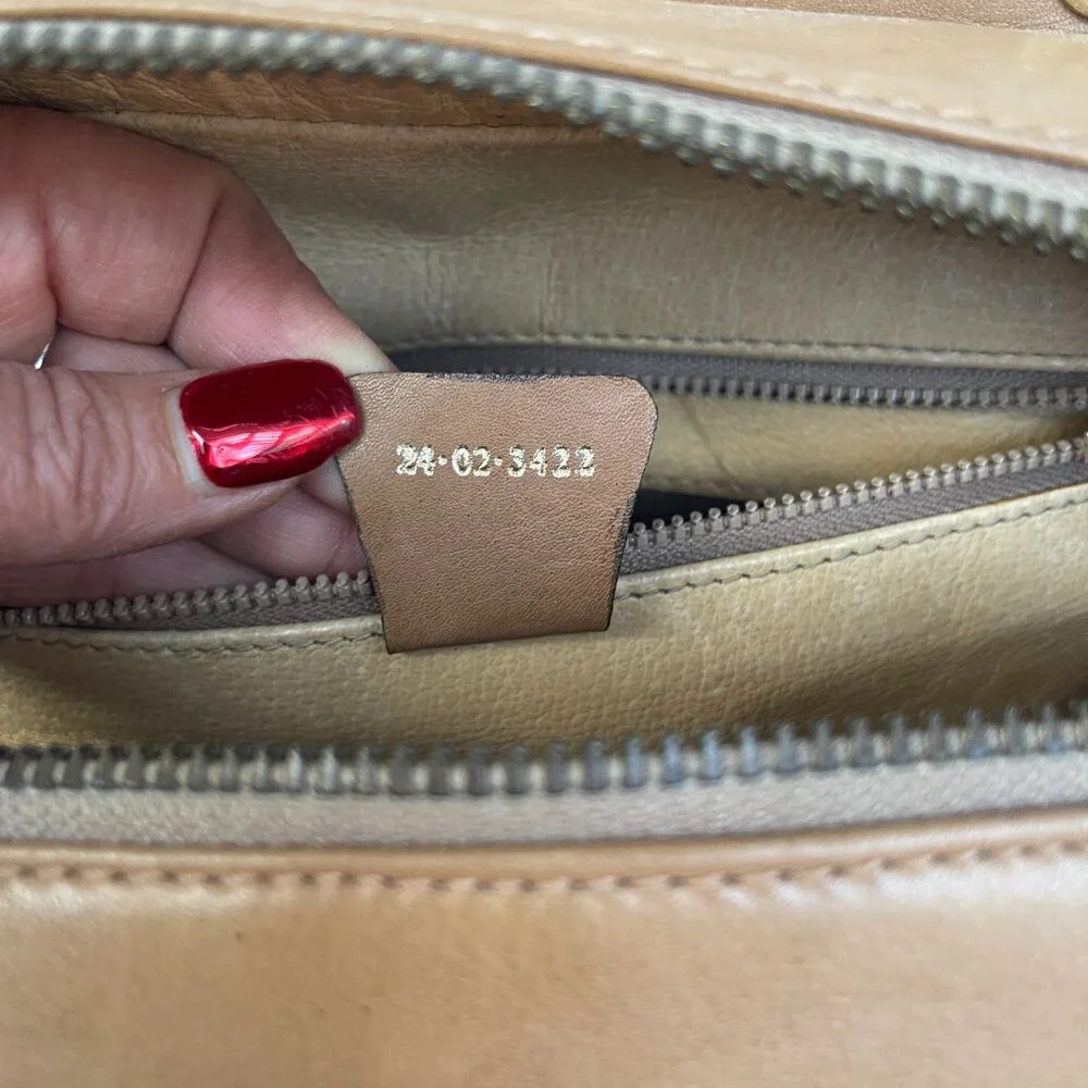 Gucci Micro GG Monogram canvas/leather vintage handbag - Picture 5 of 14